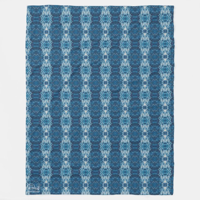 Manta Polar Textura #3 de la obra Cerezas (Anverso)