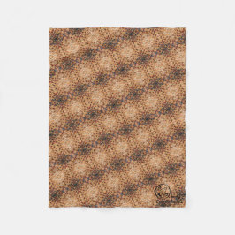 Manta Polar Textura #3 de la obra Piña. SERIE