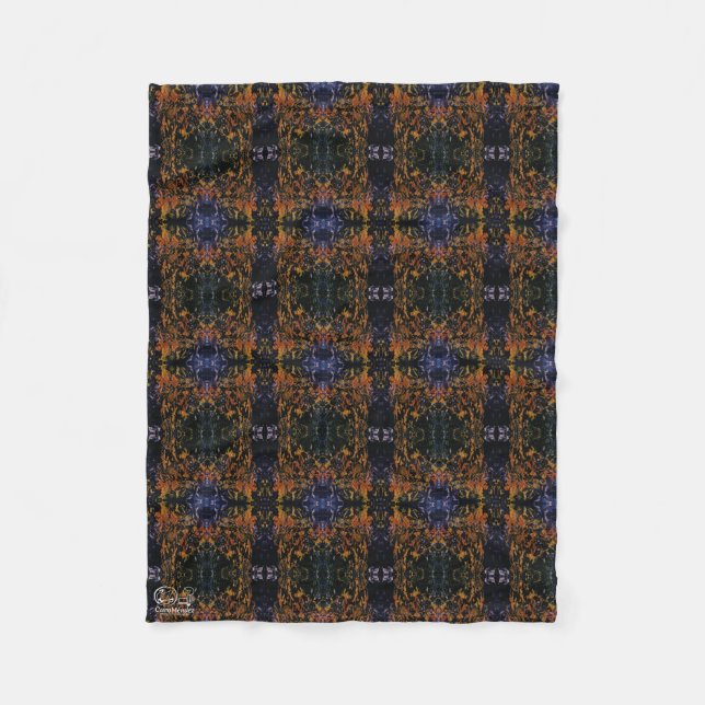 Manta Polar Textura #41 de obra Horizonte (Anverso)