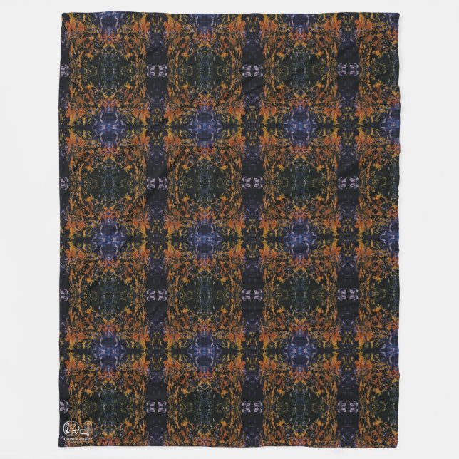 Manta Polar Textura #41 de obra Horizonte (Anverso)