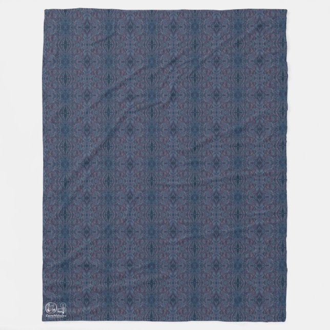 Manta Polar Textura #42 de obra Amanecer (Anverso)