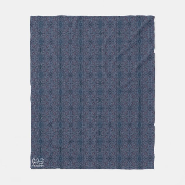 Manta Polar Textura #42 de obra Amanecer (Anverso)