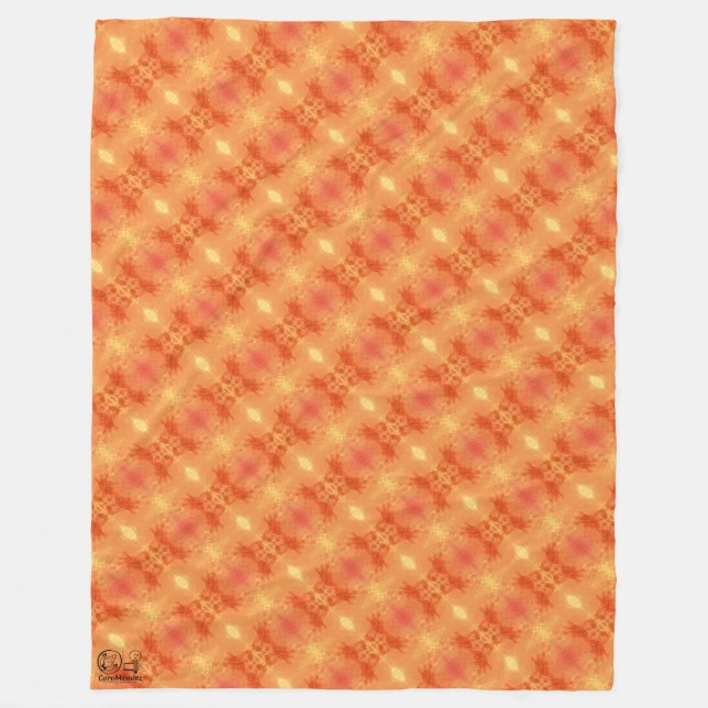 Manta Polar Textura #43 de la obra Nuit (Anverso)