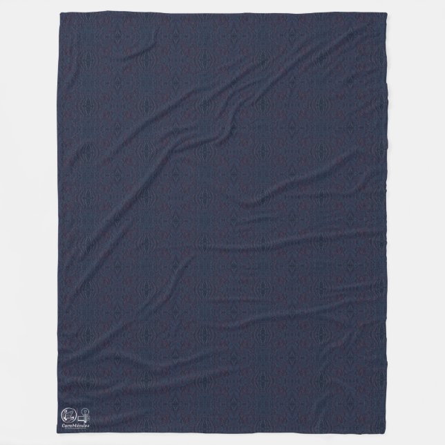 Manta Polar Textura #44 de obra Amanecer (Anverso)