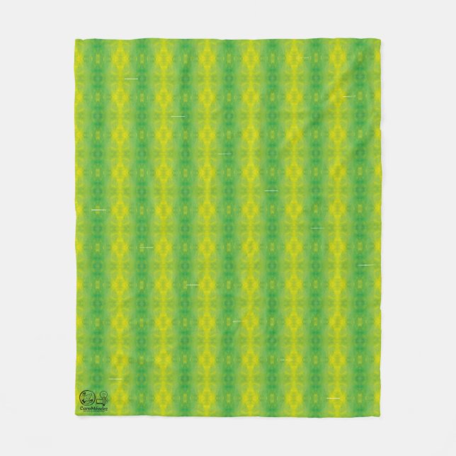 Manta Polar Textura #45 de la obra Nuit (Anverso)