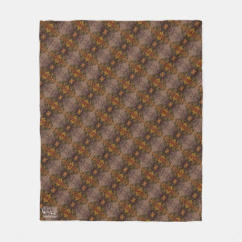 Manta Polar  Textura #45 de obra Amanecer