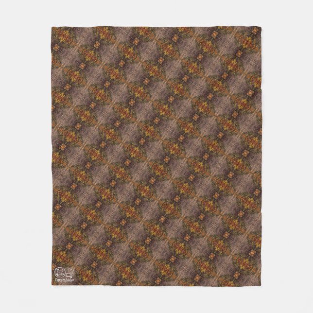 Manta Polar  Textura #45 de obra Amanecer (Anverso)