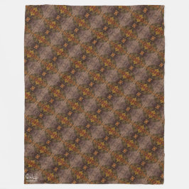 Manta Polar  Textura #45 de obra Amanecer