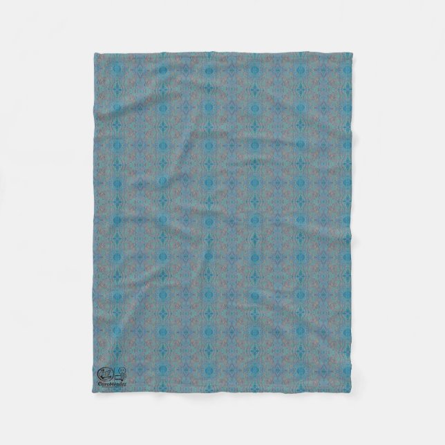 Manta Polar Textura #46 de obra Amanecer (Anverso)