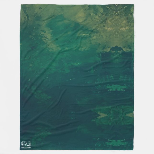 Manta Polar Textura #49 de la obra Nuit (Anverso)