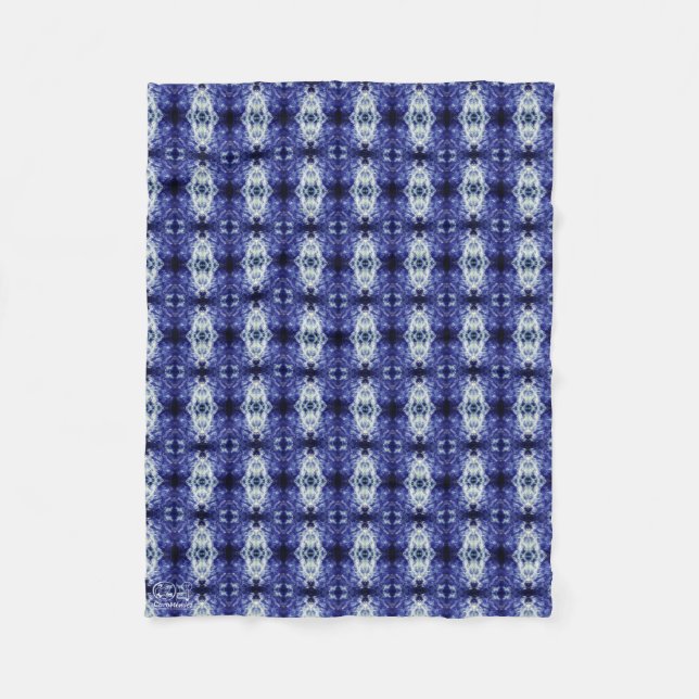 Manta Polar Textura #4.0 de la obra Cerezas (Anverso)