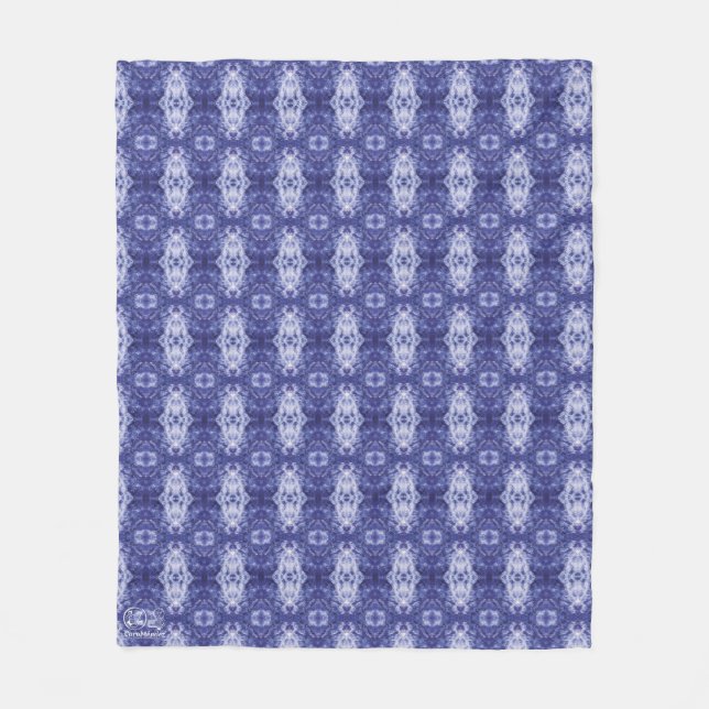 Manta Polar Textura #4 de la obra Cerezas (Anverso)