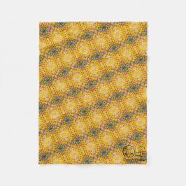 Manta Polar Textura #4 de la obra Piña. SERIE