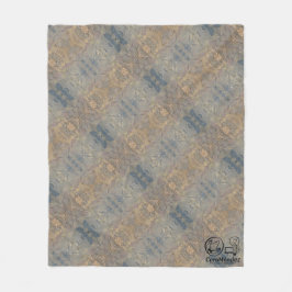 Manta Polar Textura #4 de obra Amanecer