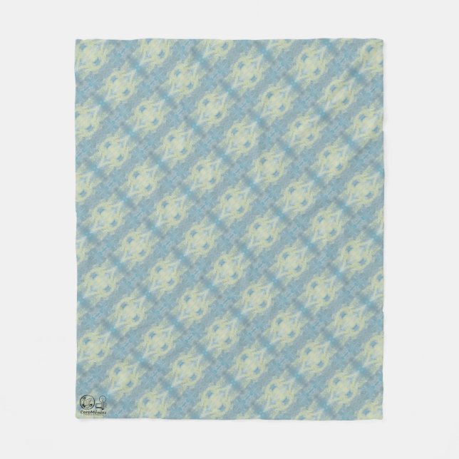 Manta Polar Textura #4 de obra La roca (Anverso)