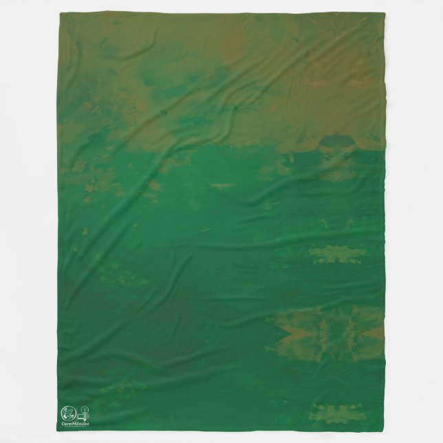 Manta Polar Textura #55 de la obra Nuit (Anverso)