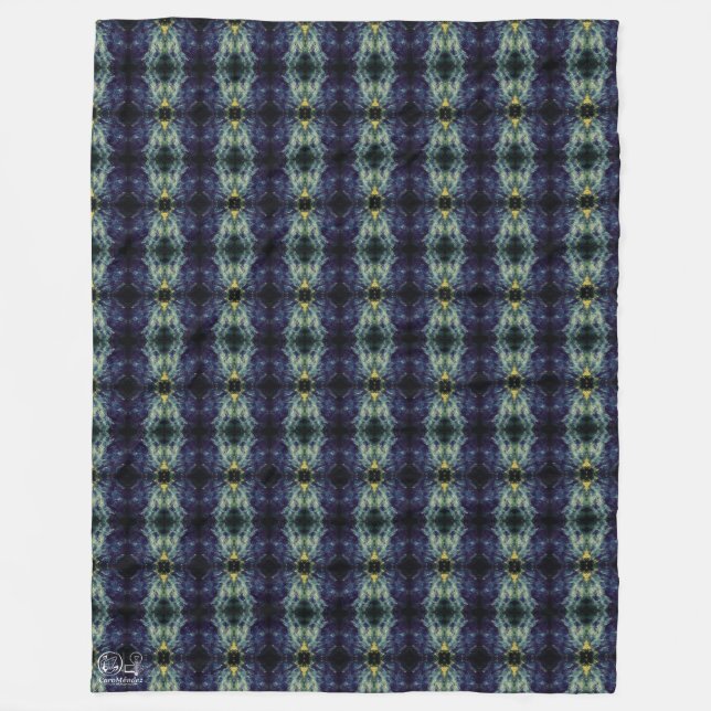 Manta Polar Textura #5.0 de la obra Cerezas (Anverso)