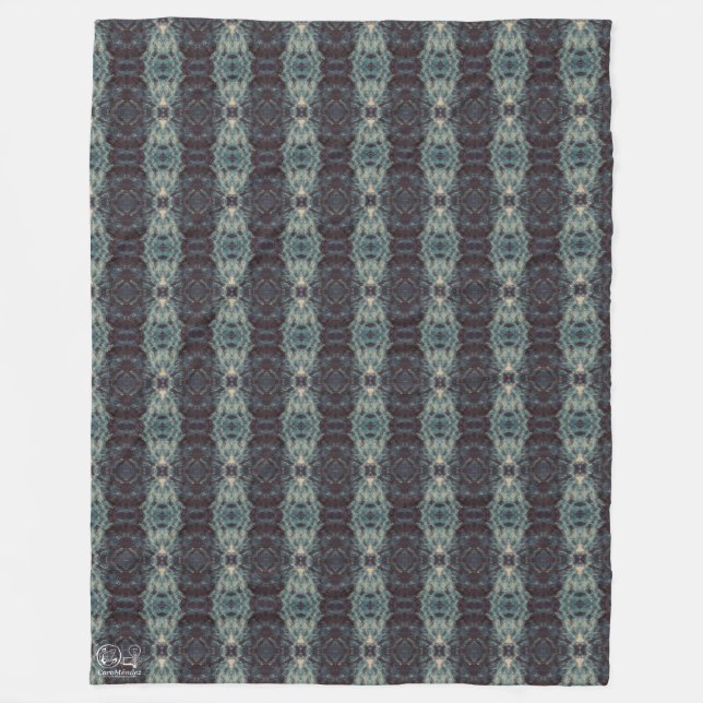 Manta Polar Textura #5 de la obra Cerezas (Anverso)