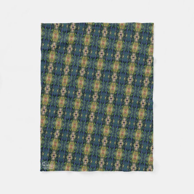 Manta Polar Textura #5 de la obra Maritimo (Anverso)