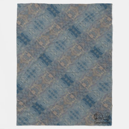 Manta Polar Textura #5 de obra Amanecer