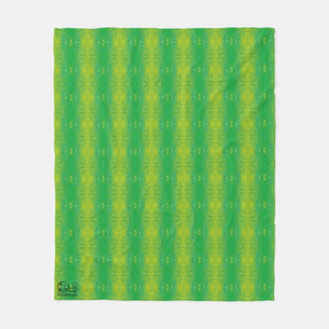 Manta Polar Textura #66 de la obra Nuit (Anverso)