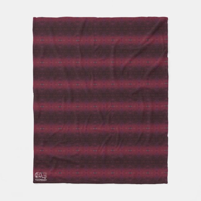 Manta Polar Textura #6 de la obra La puesta del sol (Anverso)