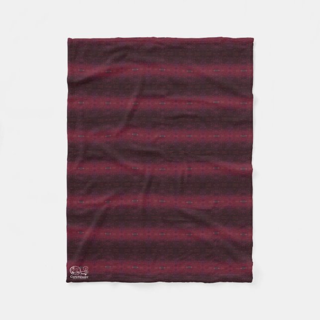 Manta Polar Textura #6 de la obra La puesta del sol (Anverso)