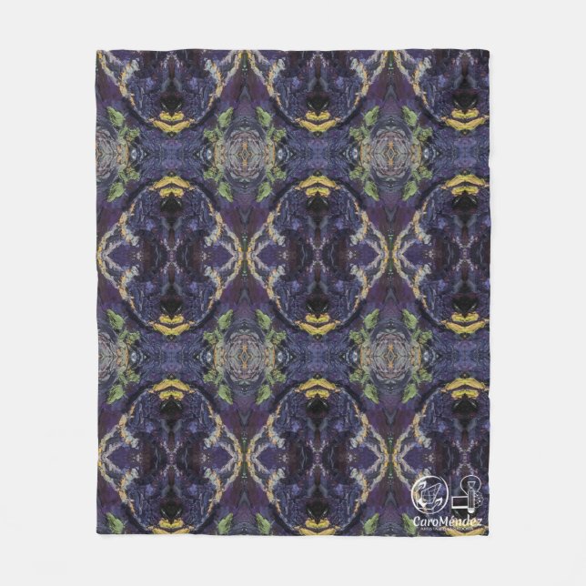 Manta Polar Textura #6 de la obra Maritimo (Anverso)