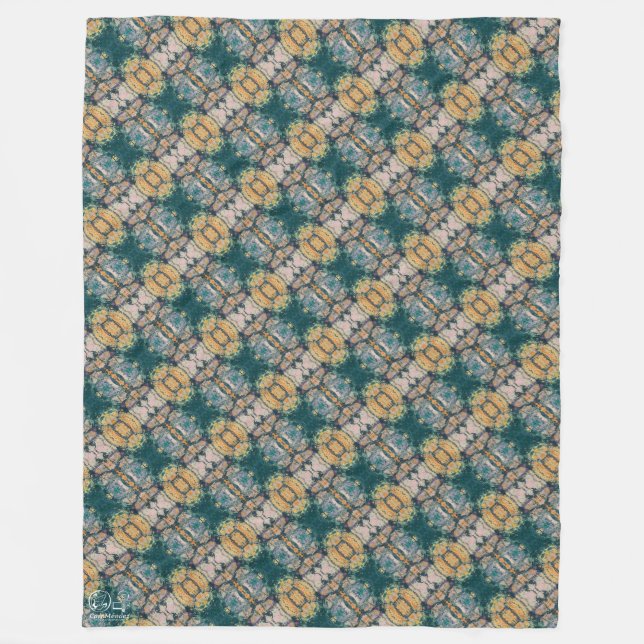 Manta Polar Textura #6 de obra La roca (Anverso)