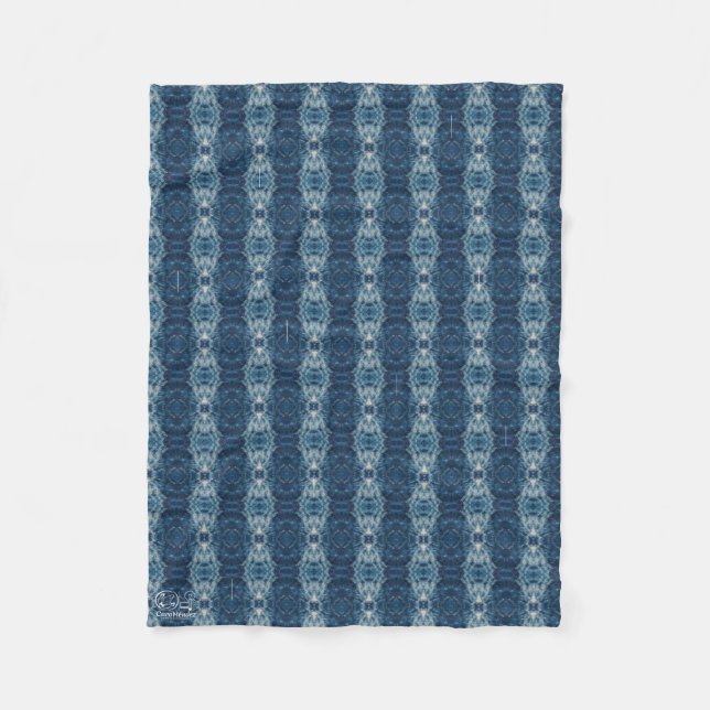 Manta Polar Textura #7 de la obra Cerezas (Anverso)