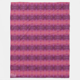 Manta Polar Textura #7 de la obra La puesta del sol