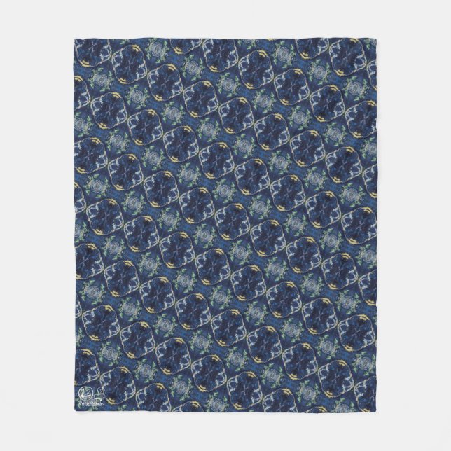 Manta Polar Textura #7 de la obra Maritimo (Anverso)