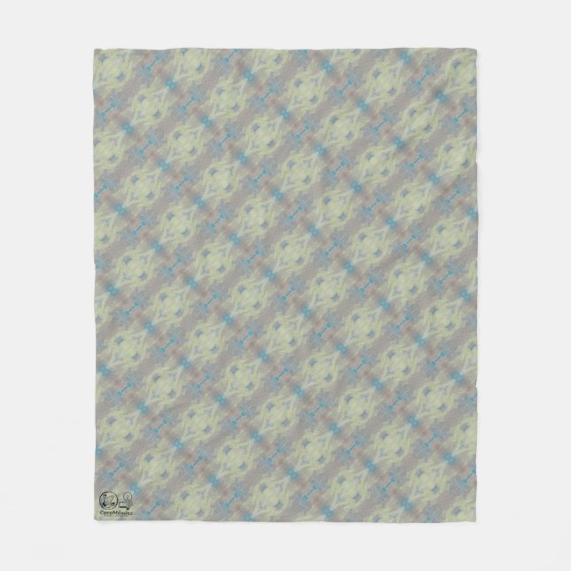 Manta Polar Textura #7 de obra La roca (Anverso)