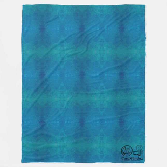 Manta Polar Textura #8 de la obra Bodegón (Anverso)