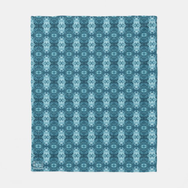 Manta Polar Textura #8 de la obra Cerezas (Anverso)