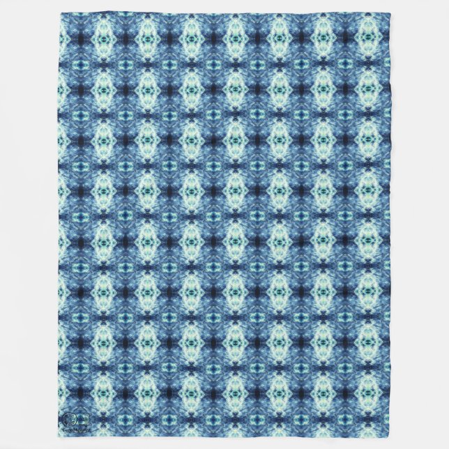 Manta Polar Textura #9.0 de la obra Cerezas (Anverso)