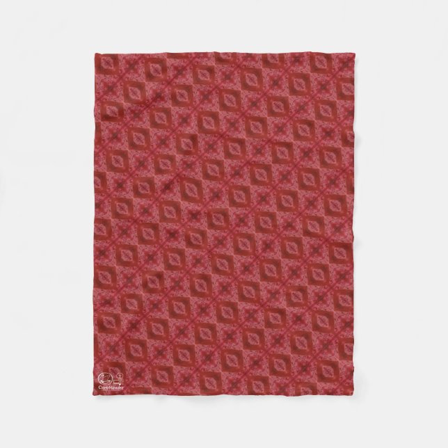 Manta Polar Textura #9 de la obra El corazón de los... (Anverso)