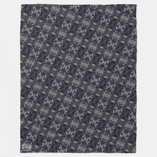 Manta Polar Textura #9 de la obra Maritimo (Anverso)