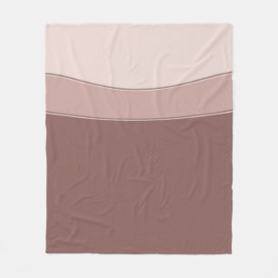 Manta Polar Textura beige dinámica geométrica abstracta