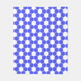 Manta Polar Textura de balón de fútbol invertida