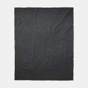 Manta Polar Textura de cuero negro y cuero de fondo,textura