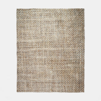 Manta Polar Textura de fondo de Burlap Hessian