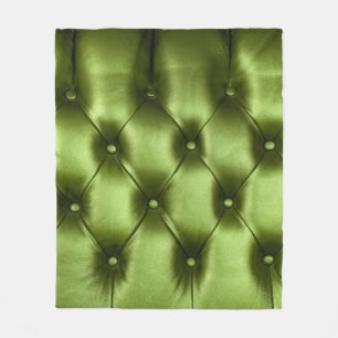 Manta Polar Textura de fondo de capitona verde oscuro genuina 