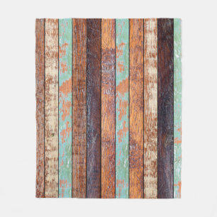 Manta Polar textura de fondo de madera vertical envejecida