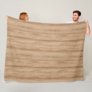 Manta Polar Textura de madera de roble con grano natural ilumi