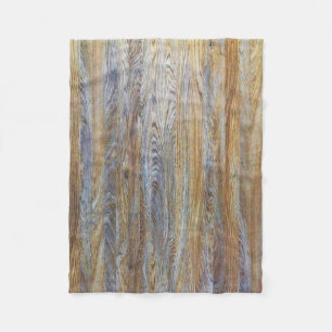 Manta Polar Textura de madera del grano