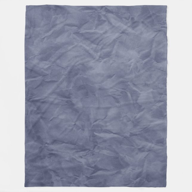Manta Polar TEXTURA DE PAPEL DE FONDO - azul sucio (Anverso)