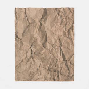 Manta Polar Textura de papel reciclado rugosa y marrón