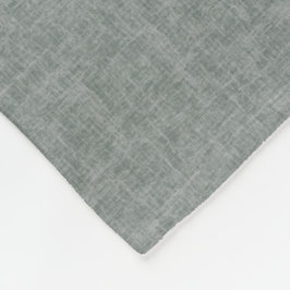 Manta Polar Textura gris y blanca.