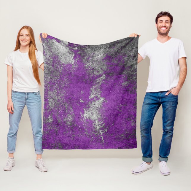 Manta Polar Textura gruesa abstracta (In situ)